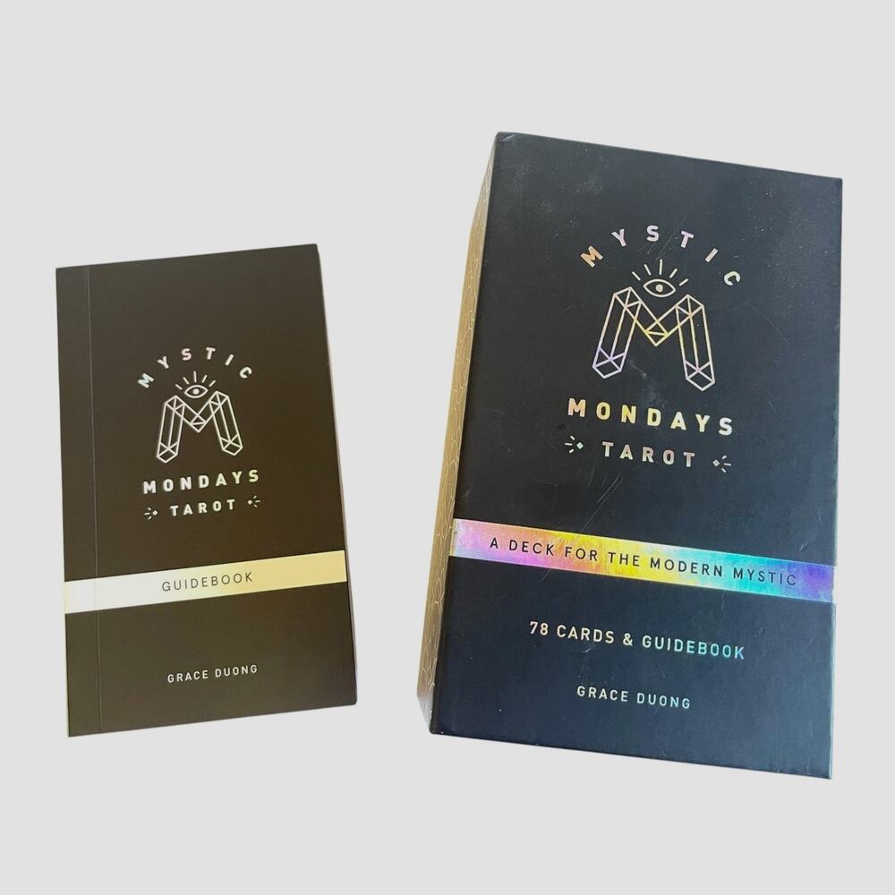 Mystic Mondays Tarot Deck by Grace Duong - 78 Cards & Guidebook - Modern Mystic